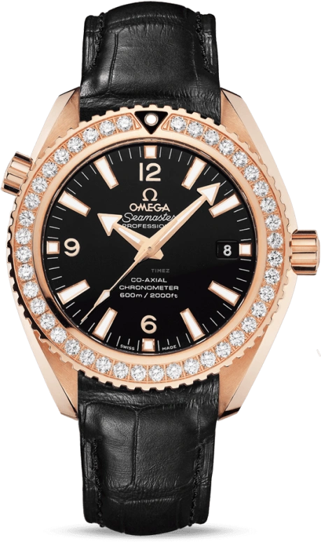 Omega,Seamaster Planet Ocean 42mm,42mm,Red Gold,Black,Automatic,Date,Co-Axial Escapement,232,232.58.42.21.01.001