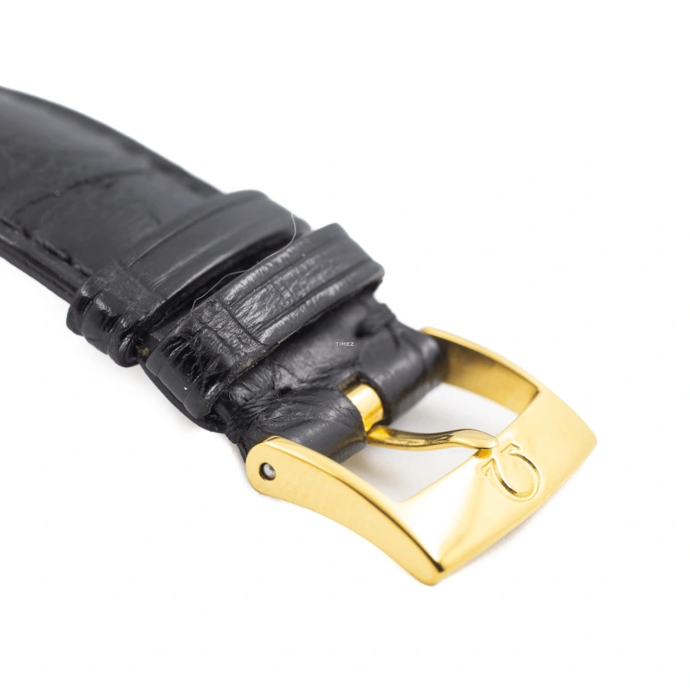 Omega,De Ville 34.70mm,34.70mm,Yellow Gold,Gold,Automatic,Day,44hours,4600,4600.11.01