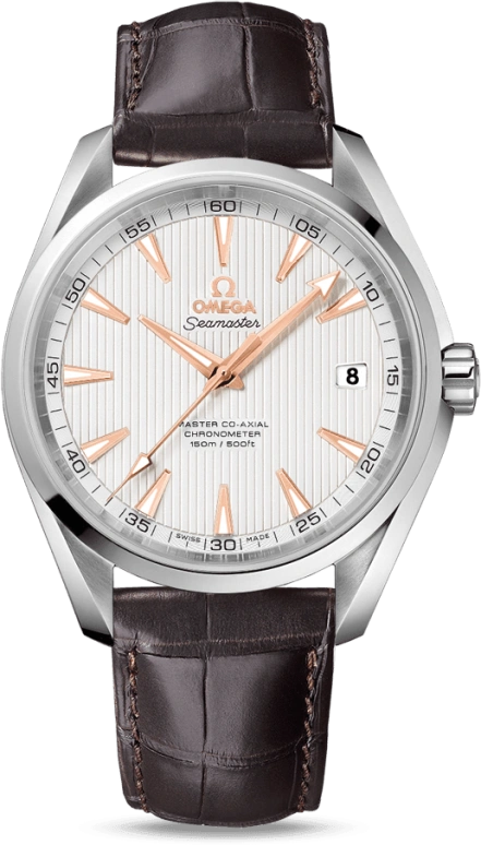 Omega,Aqua Terra 41.50mm,41.50mm,Stainless Steel,Silver,Automatic,Date,Co-Axial Escapement,231,231.13.42.21.02.003