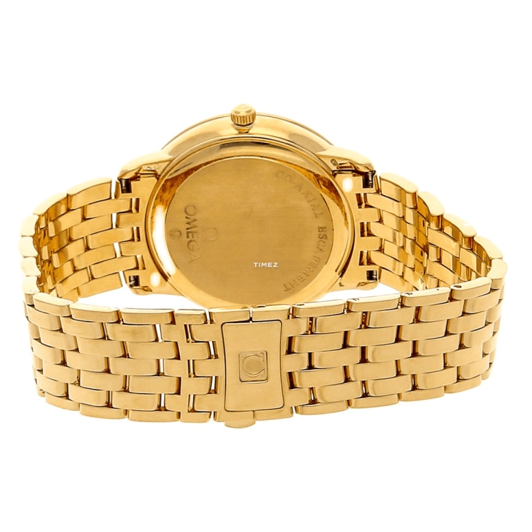 Omega,De Ville 36.50mm,36.50mm,Yellow Gold,Silver,Automatic,Day,48hours,4174,4174.31.00