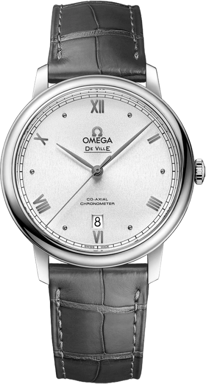 Omega,De Ville 39.50mm,39.50mm,Stainless Steel,Silver,Automatic,Date,Co-Axial Escapement,424,424.13.40.20.02.007