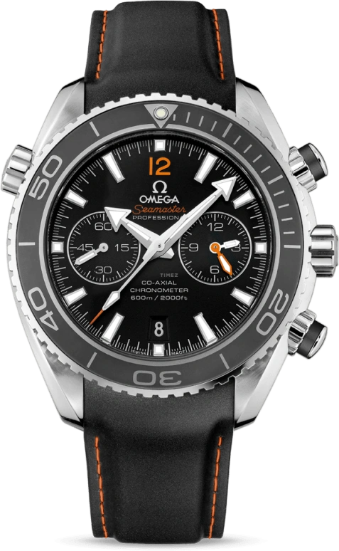 Omega,Seamaster Planet Ocean 45.50mm,45.50mm,Stainless Steel,Black,Automatic,Chronograph,Date,Co-Axial Escapement,Column Wheel,60hours,In-house Caliber,232,232.32.46.51.01.005