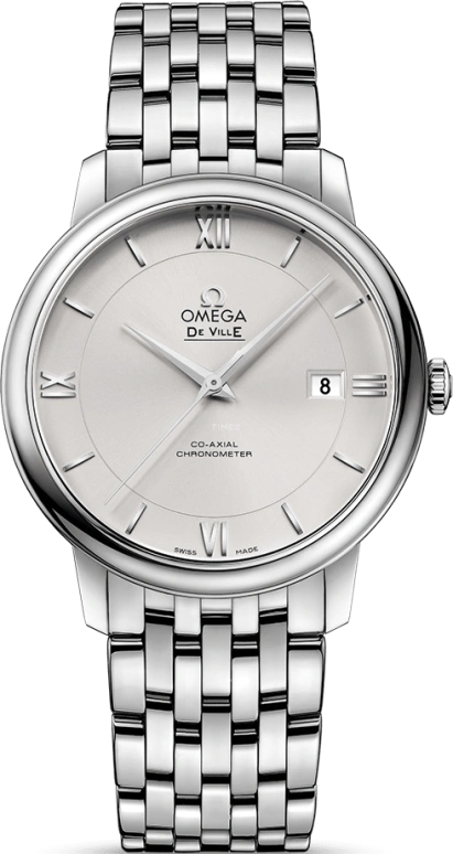 Omega,De Ville 39.50mm,39.50mm,Stainless Steel,Silver,Automatic,Date,Co-Axial Escapement,424,424.10.40.20.02.003