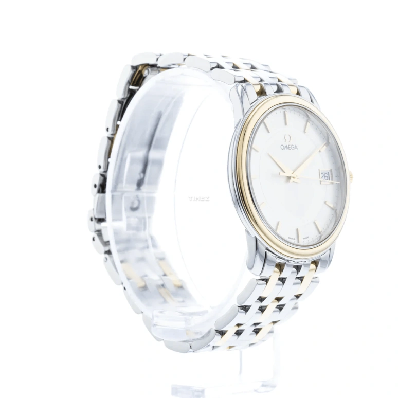 Omega,De Ville 34.40mm,34.40mm,Stainless Steel,Silver,Grey,Quartz,Day,Sapphire,Crystal Glass,4310,4310.31.00