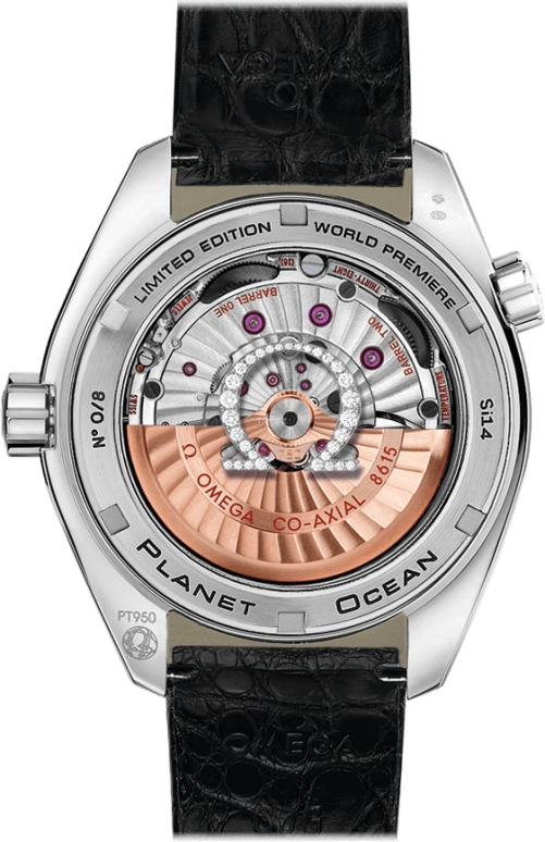 Omega,Seamaster Planet Ocean 43.50mm,43.50mm,Platinum,Black,Automatic,Date,Co-Axial Escapement,232,232.98.44.22.01.001