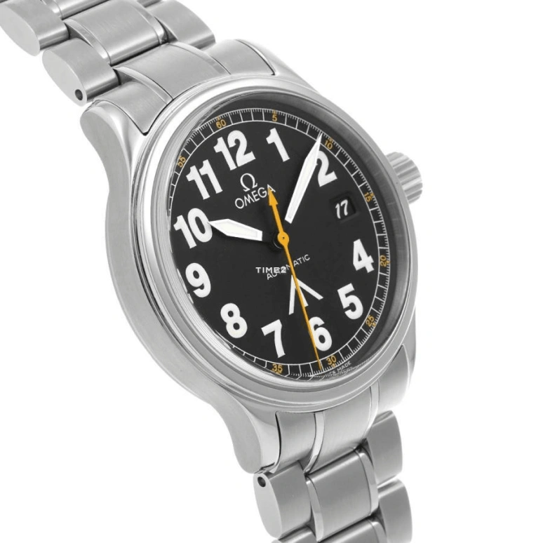 Omega,Dynamic 36.50mm,36.50mm,Stainless Steel,Black,Automatic,Day,42hours,5202,5202.51.00