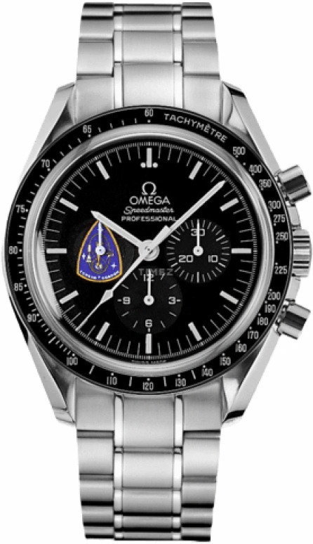 Omega,Speedmaster 42mm,42mm,Stainless Steel,Black,Handwound,Chronograph,Moonphase,Day,3597,3597.09.00