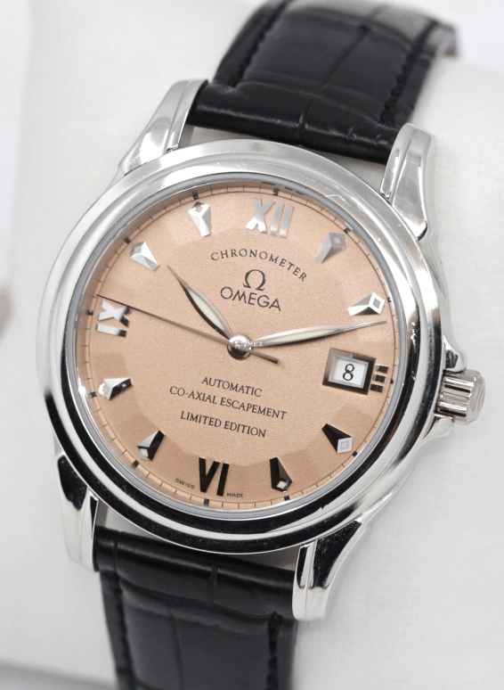 Omega,De Ville 37.50mm,37.50mm,Platinum,Bronze,Automatic,Day,48hours,5921,5921.61.31