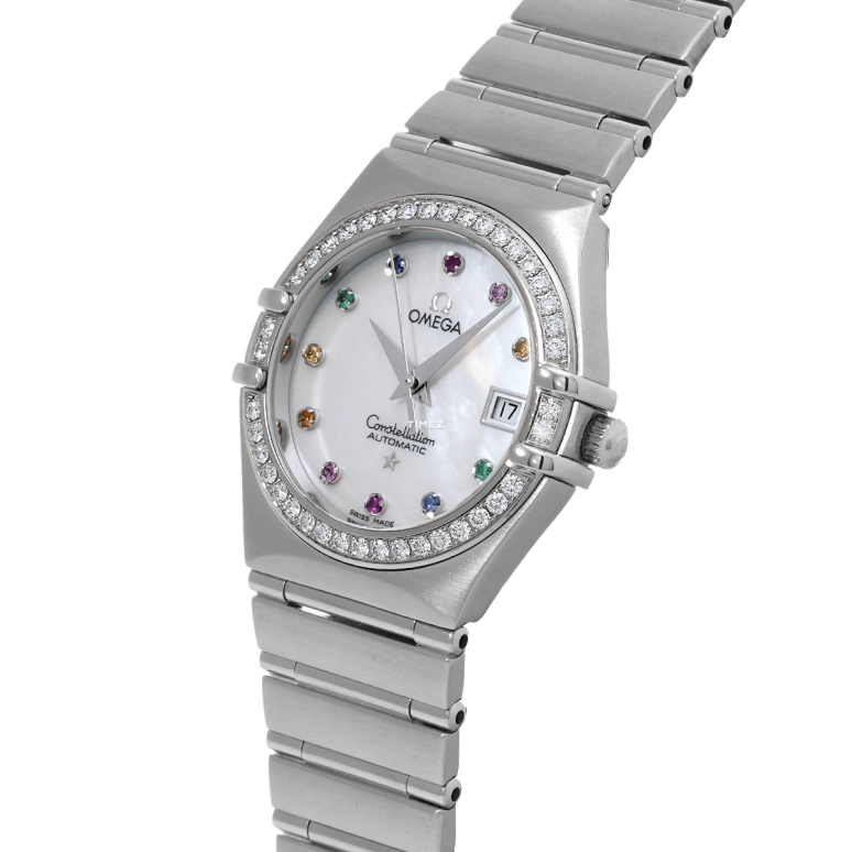 Omega,Constellation 27.50mm,27.50mm,Stainless Steel,White,Automatic,Day,42hours,1499,1499.79.00