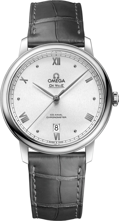 Omega,De Ville 39.50mm,39.50mm,Stainless Steel,Silver,Automatic,Date,Co-Axial Escapement,424,424.13.40.20.02.007