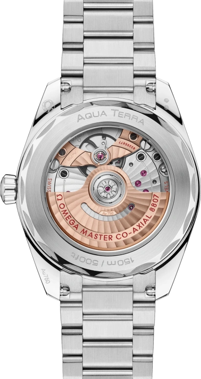 Omega,Aqua Terra 38mm,38mm,Canopus Gold,Silver,Automatic,Anti-magnetic,55hours,220,220.55.38.20.99.003