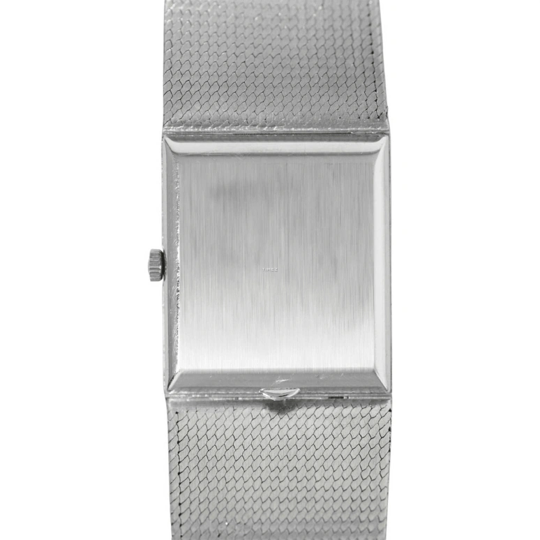 Omega,Constellation 28mm,28mm,White Gold,Silver,Automatic,Sapphire,Crystal Glass,Rectangular,353,353.013