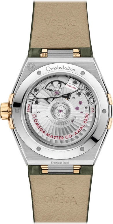 Omega,Constellation 39mm,39mm,Yellow Gold,Stainless Steel,Silver,Automatic,Date,Co-Axial Escapement,131,131.23.39.20.02.002
