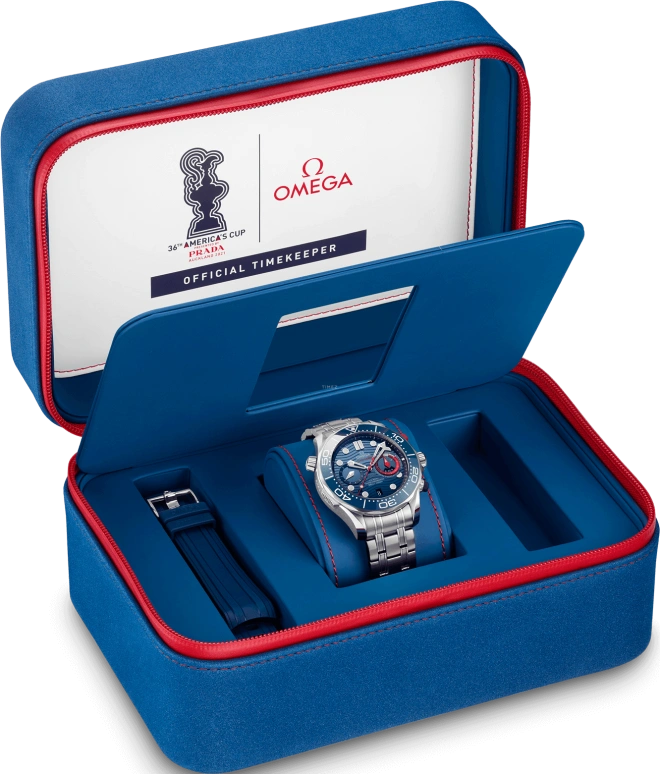 Omega,Seamaster Diver 300M 44mm,44mm,Stainless Steel,Blue,Automatic,Chronograph,Date,Co-Axial Escapement,Column Wheel,60hours,In-house Caliber,210,210.30.44.51.03.002