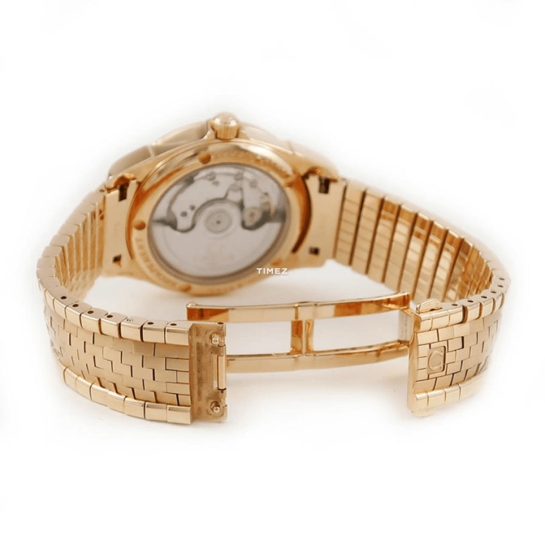 Omega,De Ville 35mm,35mm,Red Gold,White,Automatic,Day,Power Reserve Indicator,4163,4163.20.00