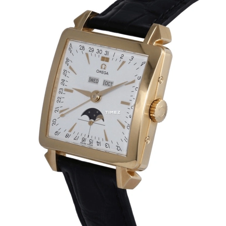 Omega,Museum 41.50mm,41.50mm,Red Gold,White,Automatic,Moonphase,Month,Date,Day,72hours,In-house Caliber,5755,5755.20.01