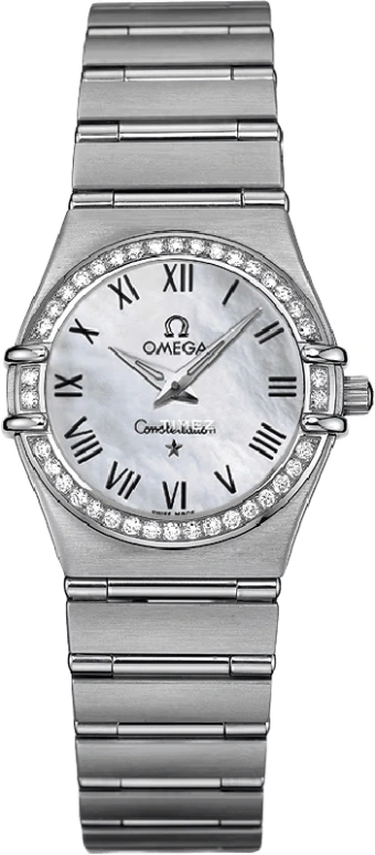 Omega,Constellation 25.50mm,25.50mm,Stainless Steel,White,Automatic,42hours,In-house Caliber,1476,1476.61.00