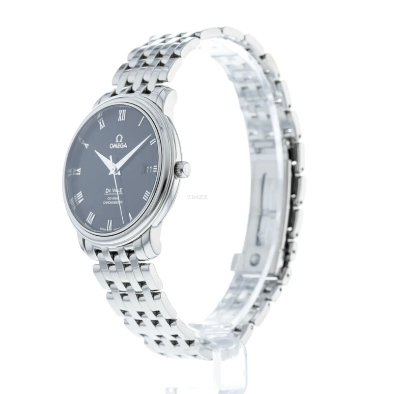 Omega,De Ville 36.50mm,36.50mm,Stainless Steel,Black,Automatic,Day,48hours,4574,4574.50.00