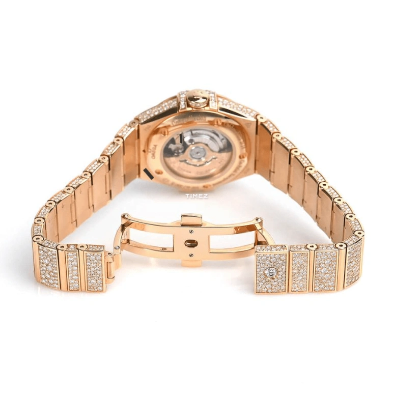 Omega,Constellation 31mm,31mm,Red Gold,White,Automatic,50hours,In-house Caliber,123,123.55.31.20.55.006