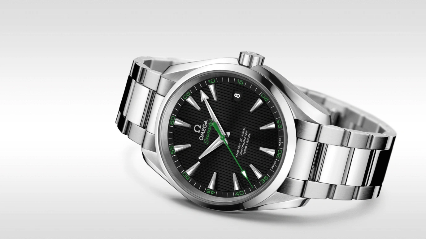 Omega,Aqua Terra 41.50mm,41.50mm,Stainless Steel,Black,Automatic,Date,Co-Axial Escapement,231,231.10.42.21.01.004