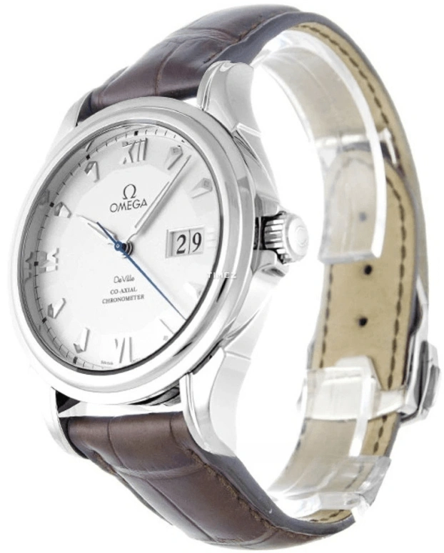 Omega,De Ville 39mm,39mm,White Gold,Silver,Automatic,Day,48hours,4624,4624.30.32