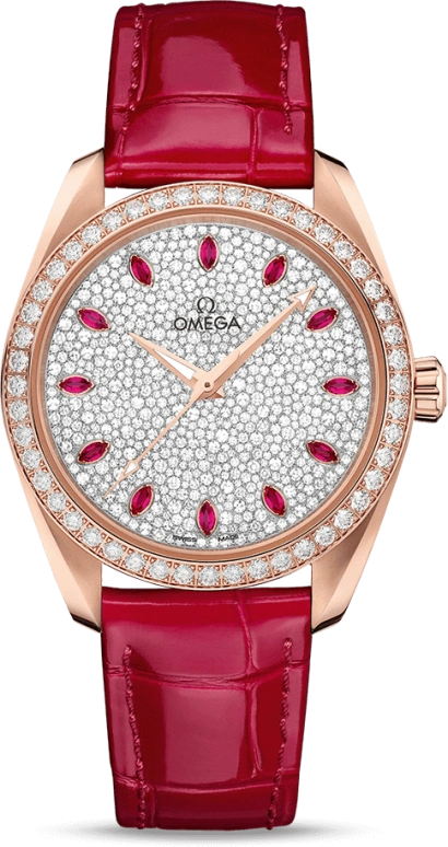 Omega,Aqua Terra 38mm,38mm,Sedna Gold,Automatic,Co-Axial Escapement,55hours,220,220.58.38.20.99.001