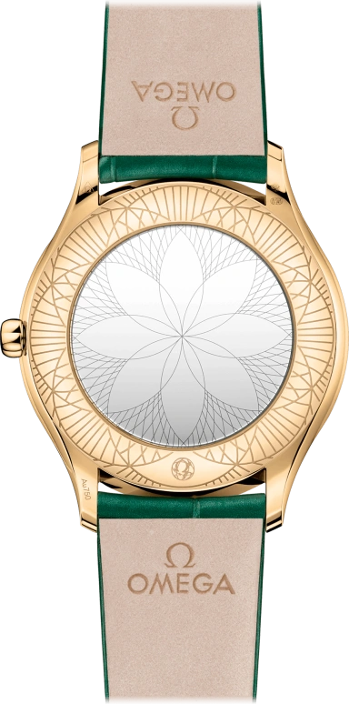 Omega,Trésor 36mm,36mm,Moonshine Gold,Green,Quartz,Day,Zodiac Indications,428,428.58.36.60.99.001