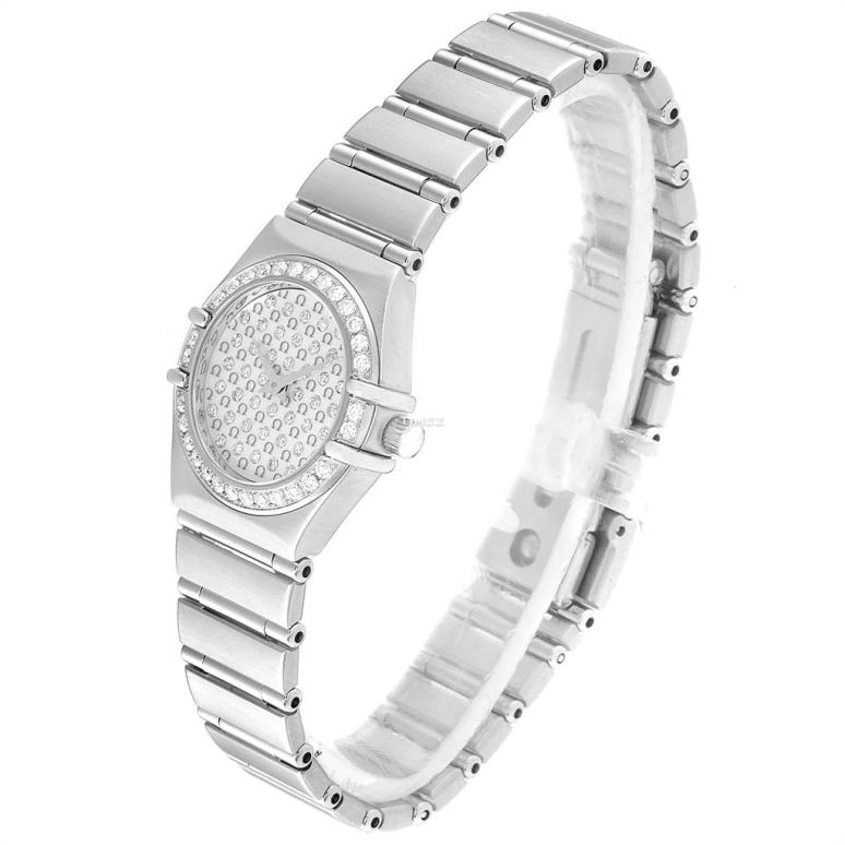 Omega,Constellation 22.50mm,22.50mm,Stainless Steel,Silver,Quartz,30000hours,In-house Caliber,1455,1455.77.00