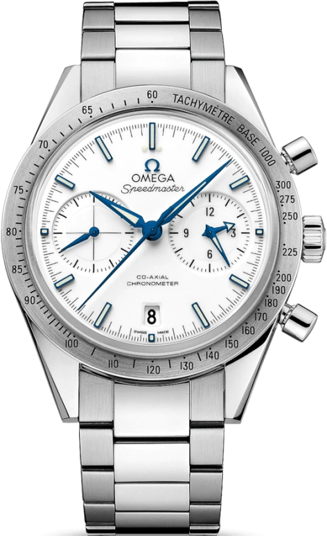 Omega,Speedmaster (Non-Moonwatch) 41.50mm,41.50mm,Titanium,White,Automatic,Chronograph,Date,Co-Axial Escapement,Column Wheel,60hours,In-house Caliber,331,331.90.42.51.04.001