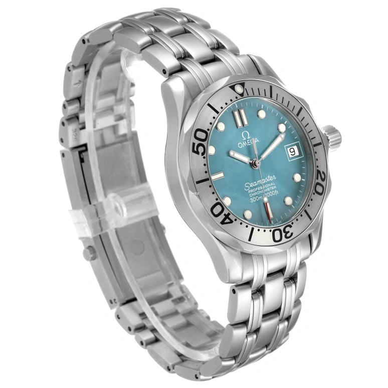 Omega,Seamaster 36mm,36mm,Stainless Steel,Blue,Automatic,Day,44hours,2050,2050.71