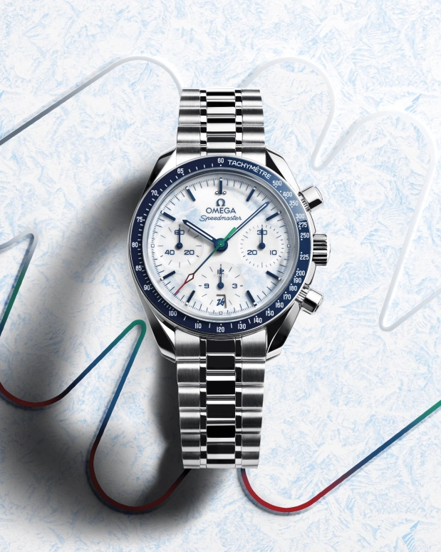 Omega,Seamaster 38mm,38mm,Stainless Steel,Ceramic,White,Automatic,Chronograph,Day,522,522.30.38.50.04.002