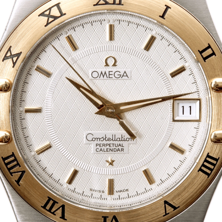 Omega,Constellation 35.50mm,35.50mm,Stainless Steel,White,Quartz,30000hours,In-house Caliber,1252,1252.30.00