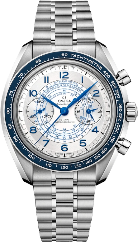 Omega,Speedmaster (Non-Moonwatch) 43mm,43mm,Stainless Steel,Silver,Handwound,Chronograph,Co-Axial Escapement,Column Wheel,Brendan Fraser,329,329.30.43.51.02.001