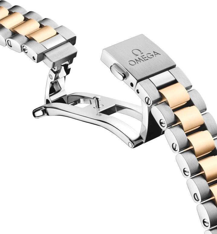 Omega,Aqua Terra 30mm,30mm,Stainless Steel,Moonshine Gold,Silver,Automatic,Day,Anti-magnetic,220,220.20.30.20.02.001