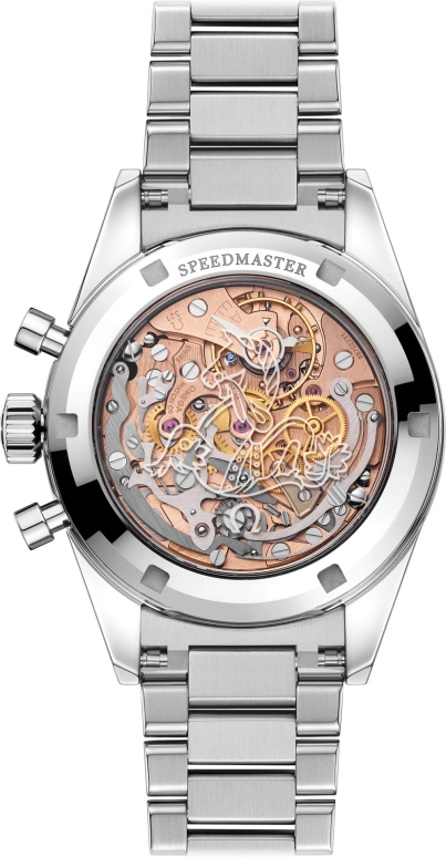 Omega,Speedmaster 38.60mm,38.60mm,Canopus Gold,Black,Handwound,Chronograph,55hours,311,311.50.39.30.01.001