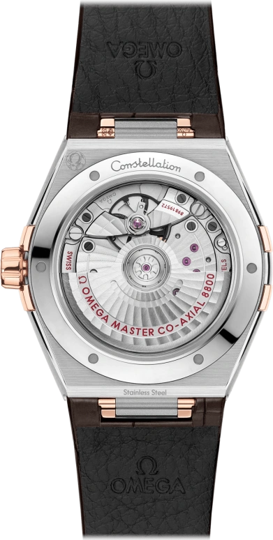 Omega,Constellation 39mm,39mm,Sedna Gold,Stainless Steel,Silver,Automatic,Date,Co-Axial Escapement,131,131.23.39.20.02.001