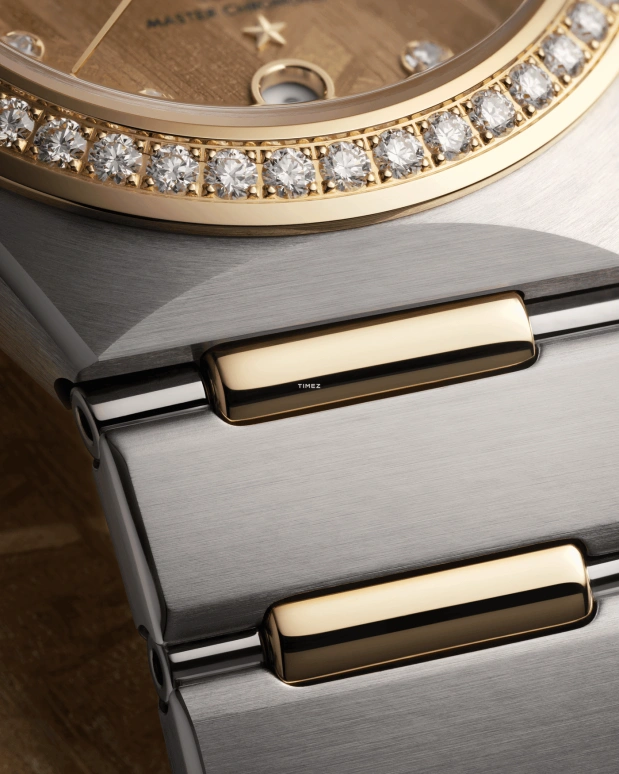 Omega,Constellation 29mm,29mm,Stainless Steel,Yellow Gold,Yellow,Automatic,Day,50hours,131,131.25.29.20.99.002