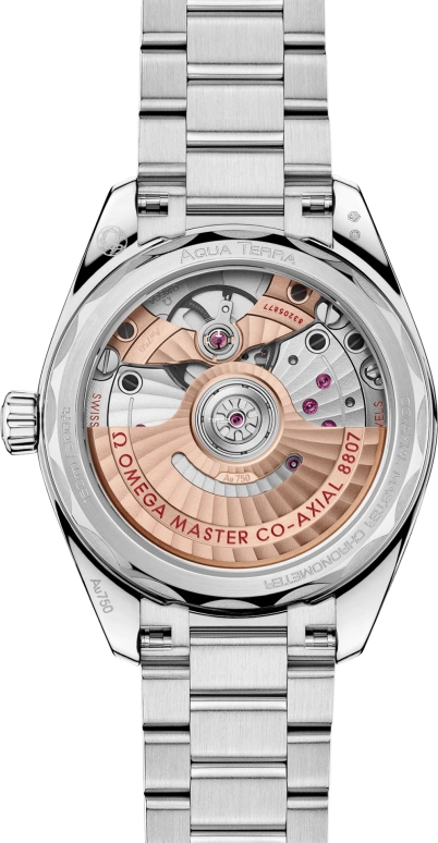 Omega,Aqua Terra 34mm,34mm,Canopus Gold,Green,Automatic,55hours,In-house Caliber,220,220.55.34.20.60.002