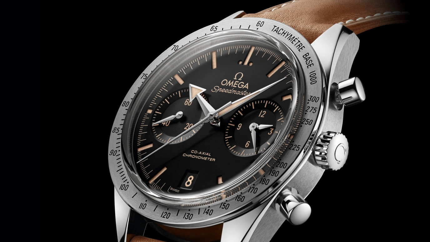 Omega,Speedmaster (Non-Moonwatch) 41.50mm,41.50mm,Stainless Steel,Black,Automatic,Chronograph,Date,Co-Axial Escapement,Column Wheel,60hours,In-house Caliber,331,331.12.42.51.01.002