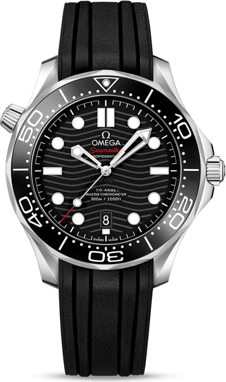 Omega,Seamaster Diver 300M 42mm,42mm,Ceramic,Stainless Steel,Black,Automatic,Day,Co-Axial Escapement,210,210.32.42.20.01.001