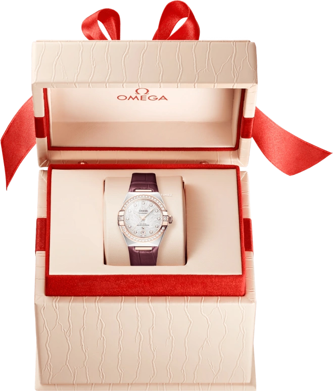 Omega,Constellation 29mm,29mm,Stainless Steel,Silver White,Automatic,Day,Anti-magnetic,131,131.28.29.20.52.001