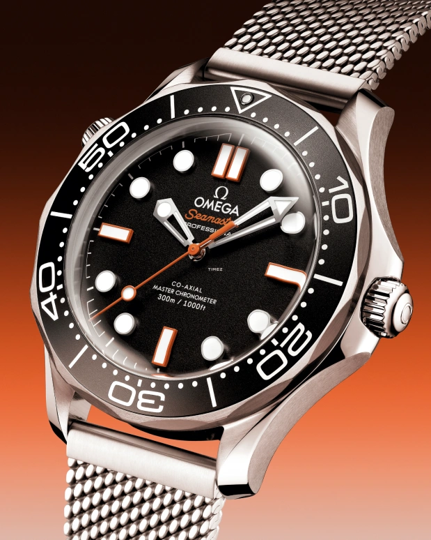 Omega,Seamaster 300 42mm,42mm,Stainless Steel,Aluminum Oxide,Black,Automatic,55hours,In-house Caliber,210,210.30.42.20.01.018