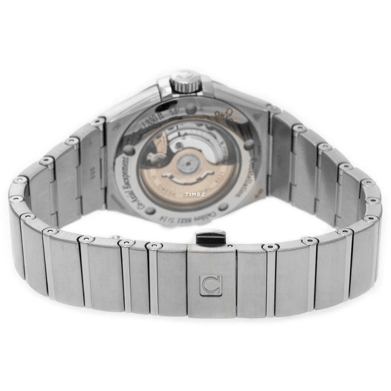 Omega,Constellation 31mm,31mm,White Gold,Black,Automatic,Day,50hours,123,123.55.31.20.51.001