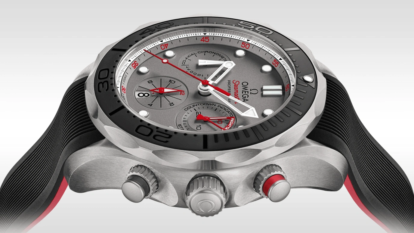 Omega,Seamaster Diver 300M 44mm,44mm,Titanium,Grey,Automatic,Chronograph,Date,Co-Axial Escapement,Column Wheel,52hours,In-house Caliber,212,212.92.44.50.99.001