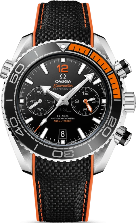 Omega,Seamaster Planet Ocean 45.50mm,45.50mm,Stainless Steel,Black,Automatic,Chronograph,Date,Co-Axial Escapement,Column Wheel,60hours,In-house Caliber,215,215.32.46.51.01.001