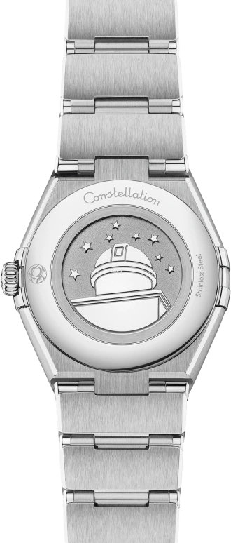 Omega,Constellation 28mm,28mm,Stainless Steel,Grey,Quartz,In-house Caliber,Sapphire,Crystal Glass,131,131.15.28.60.99.001