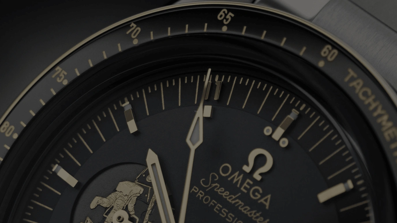 Omega,Speedmaster 42mm,42mm,Stainless Steel,Moonshine Gold,Black,Handwound,Chronograph,50hours,310,310.20.42.50.01.001