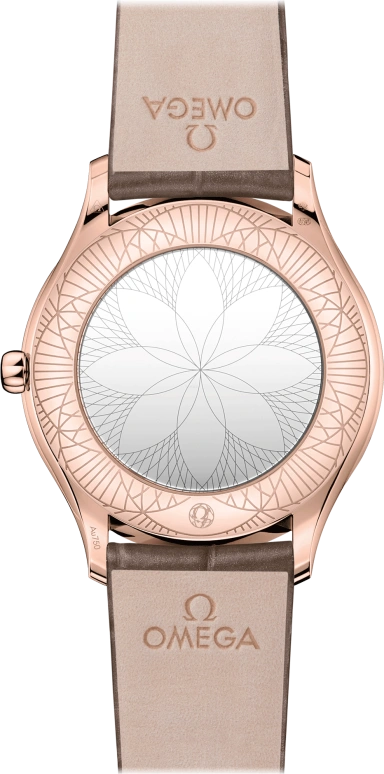 Omega,Trésor 36mm,36mm,Sedna Gold,Brown,Quartz,Day,Zodiac Indications,428,428.58.36.60.13.001