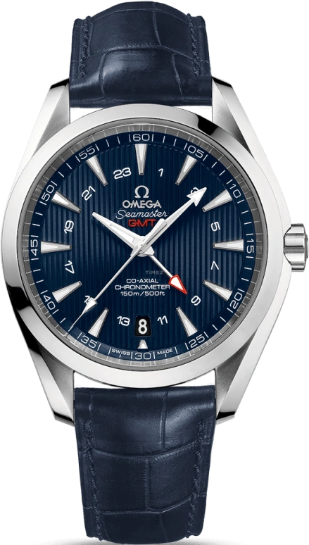 Omega,Aqua Terra 43mm,43mm,Stainless Steel,Blue,Automatic,Date,Co-Axial Escapement,231,231.13.43.22.03.001