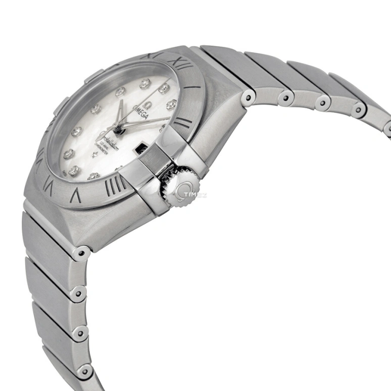 Omega,Constellation 31mm,31mm,Stainless Steel,White,Automatic,Day,50hours,123,123.10.31.20.55.001